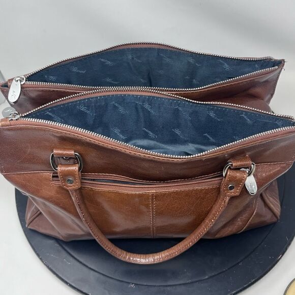 Ashwood Leather Satchel Brown United Kingdom - Picture 13 of 16